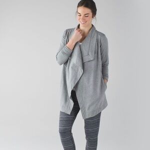 LULULEMON Restore Wrap Heathered Medium Grey